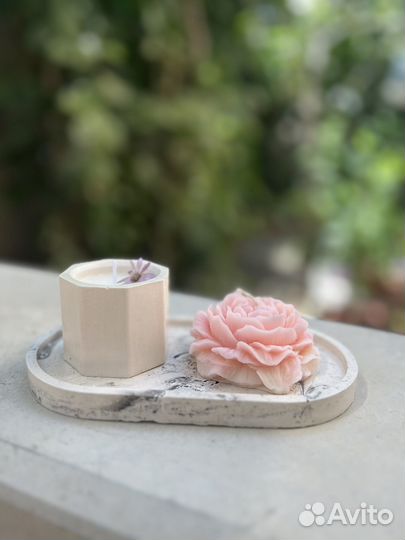 Свечи восковые ручной работы