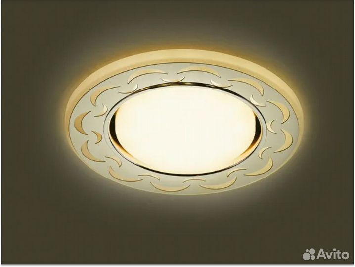 Светодиодный светильник в натяжной потолок