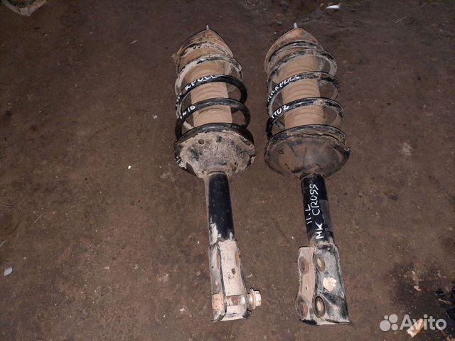 Стойка передняя пружина geely mk cross