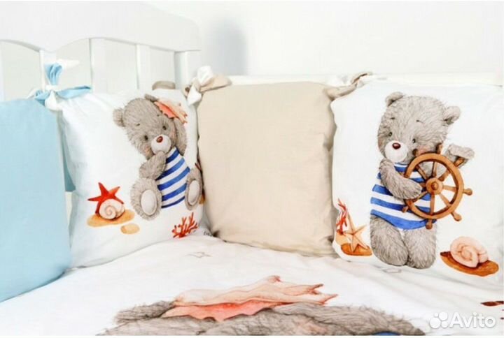 Бортики в кроватку