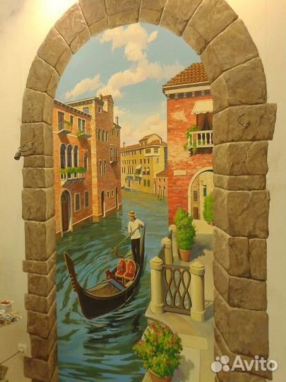 Художественная роспись стен