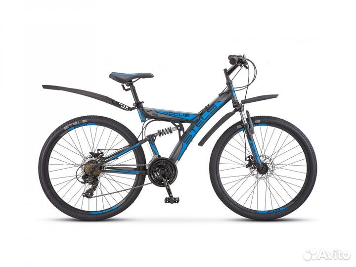 Велосипед двухподвесной Stels Focus MD 26 21-sp