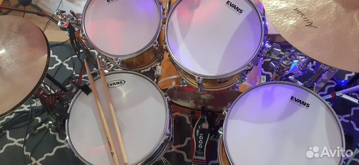 Запись барабанов