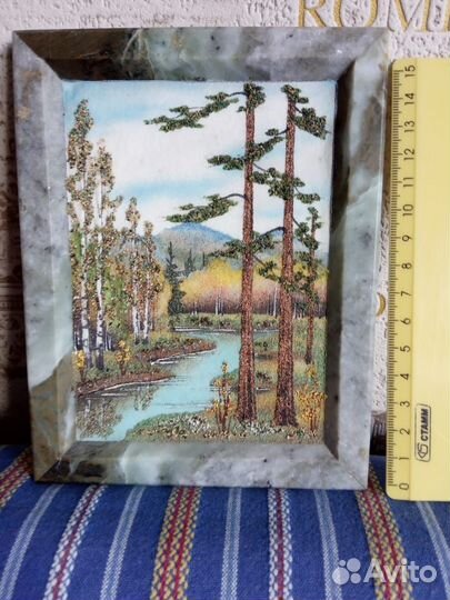 Панно из натуральных камней