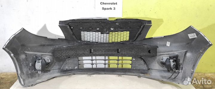Бампер передний Chevrolet Spark M300, 2012г