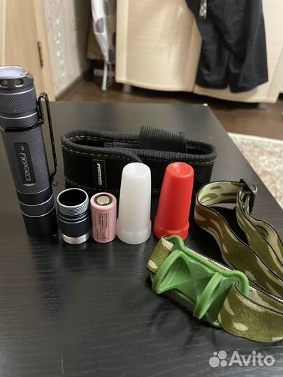 Фонарик светодиодный аккумуляторный