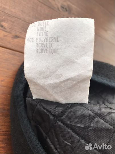 Кепка мужская шерсть