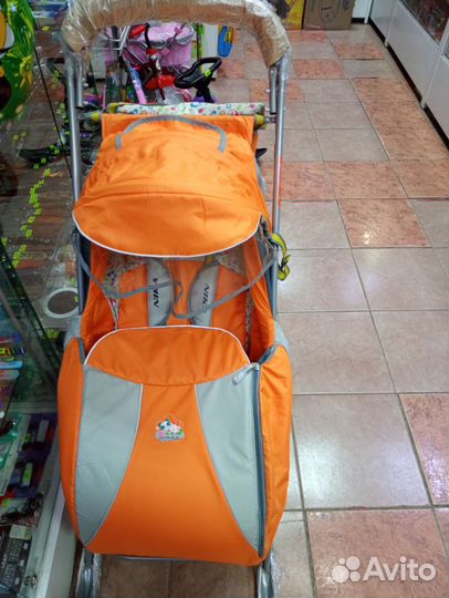 Коляска санки