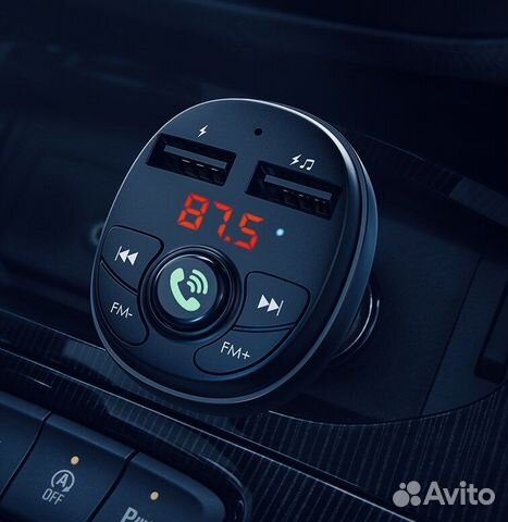 FM-трансмиттер с блютуз borofone BC26