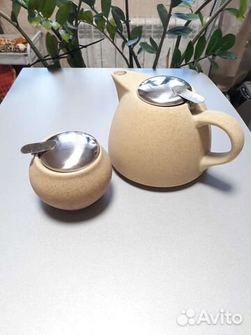 Заварник керамический.+ сахарница