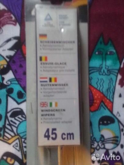 Автомобильный дворник 45см