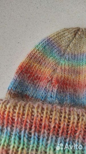 Шапка двойная зимняя