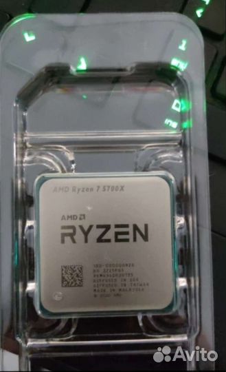 Новый Процессор AMD Ryzen 7 5700X + (термопаста)