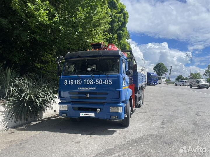 КАМАЗ 65115 с КМУ, 2021