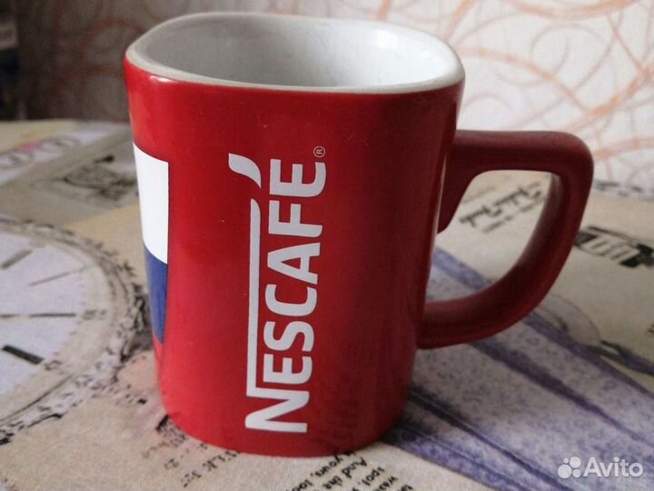 Кружка nescafe коллекционная Russia