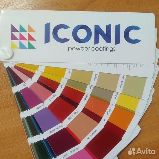 Порошковая краска iconic любой цвет по RAL K7