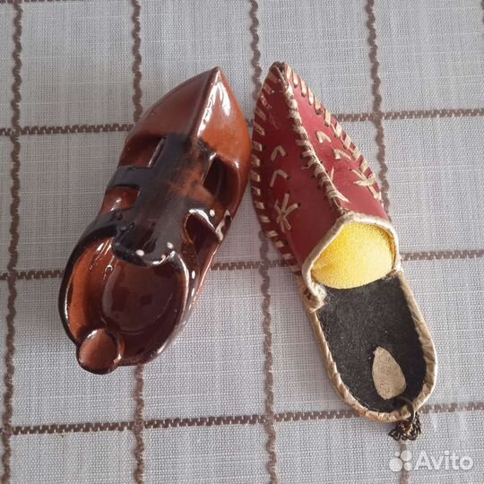 Игольница - туфелька, пепельница винтаж