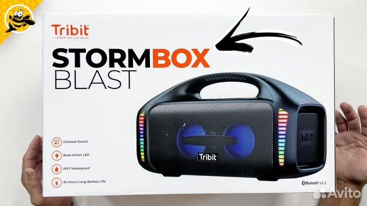 Портативная колонка Tribit stormbox blast