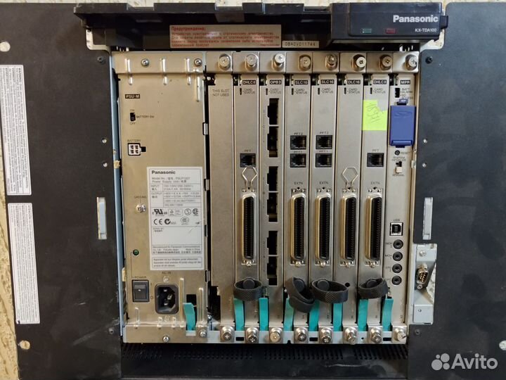 Атс Panasonic серии KX-TDA/TDE и платы к ним