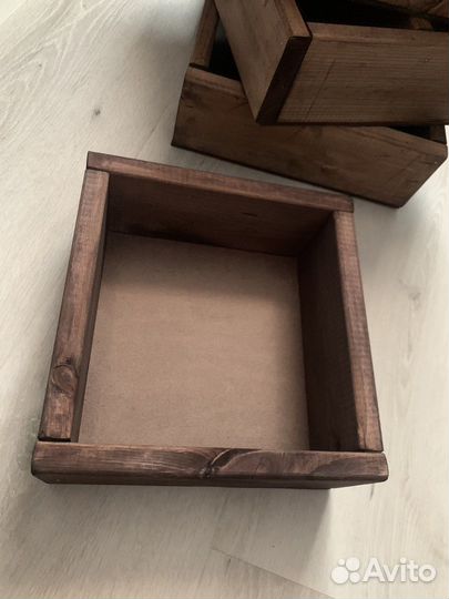 Ящик деревянный декоративный, подарочный