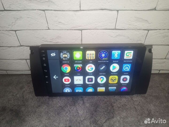 Магнитола BMW e39 / X5 e53 на андроид IPS экран