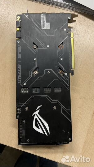 Видеокарта Asus Gtx 1070ti Strix 8 gb