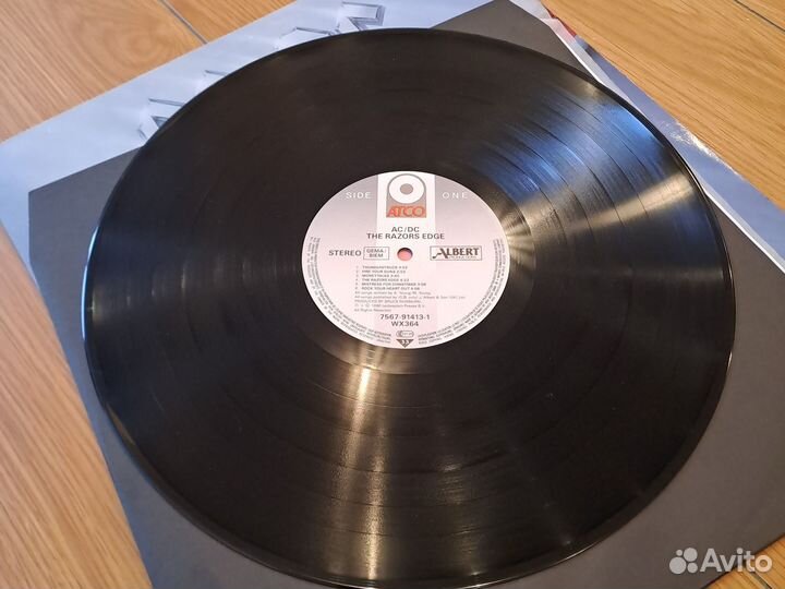 AC DC The Razors Edge lp Germany