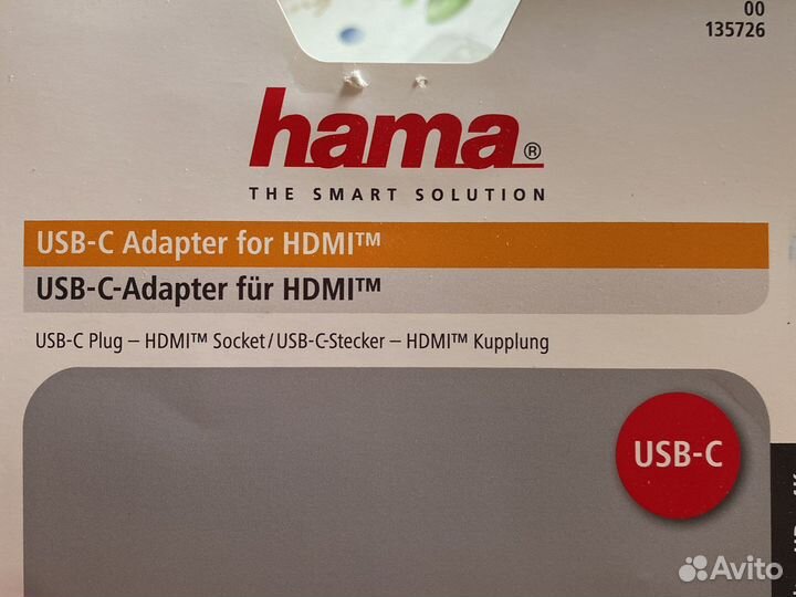 Адаптер USB-C hdmi