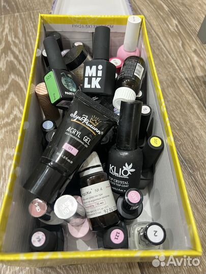 Гель лаки для маникюра набор