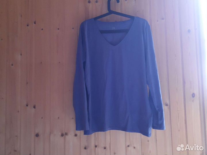 Лонгслив, футболка с длинными рукавами, 52-54.С&А