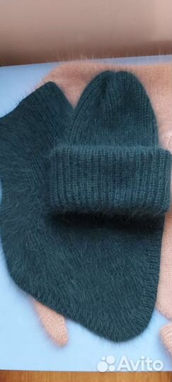 Комплект шапка и снуд женский