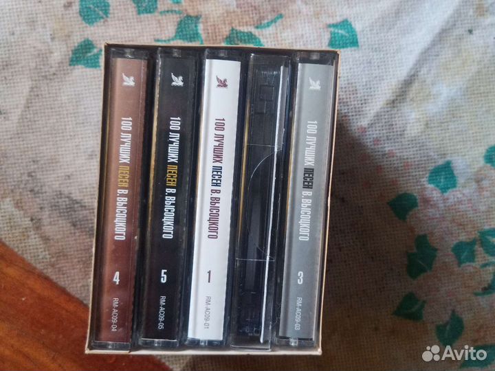 Аудиокассеты новые