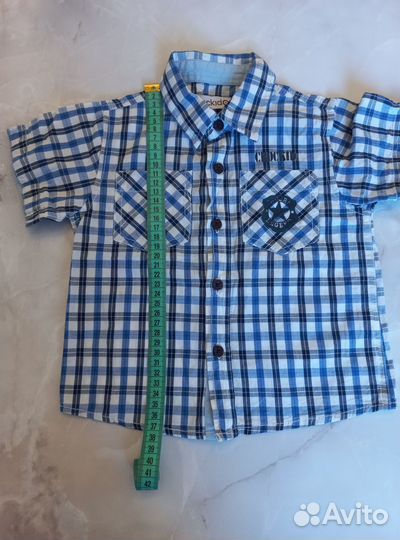 Рубашка и брюки для мальчика 86 92