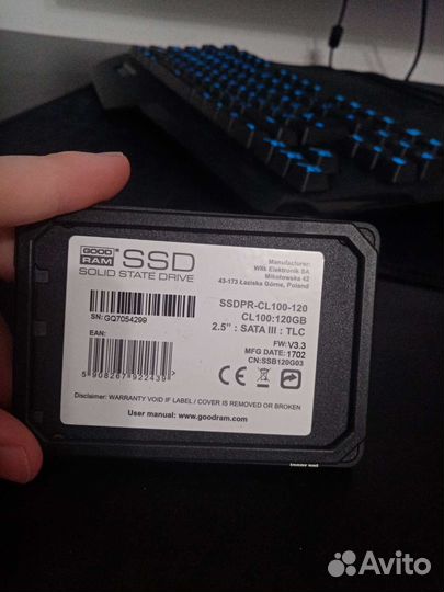 Ssd 120gb goodram