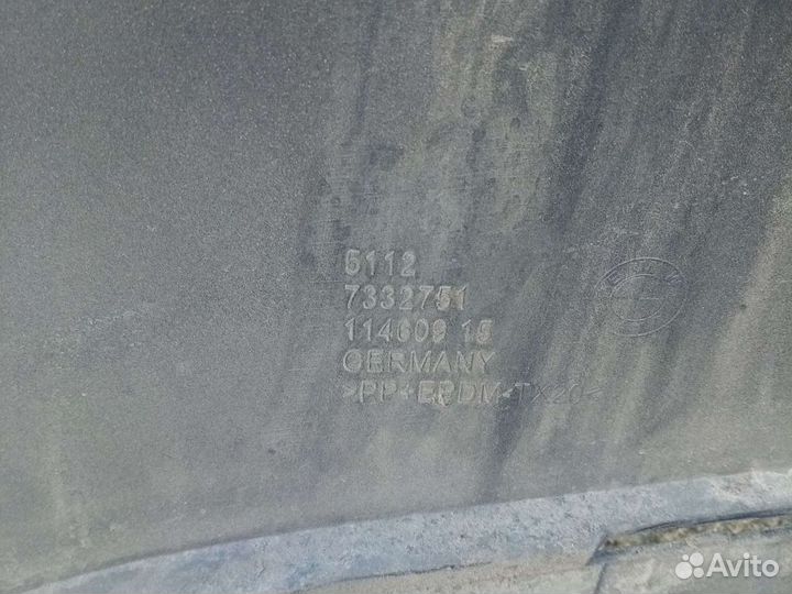 Бампер задний BMW