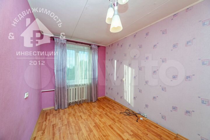 3-к. квартира, 60,3 м², 5/5 эт.