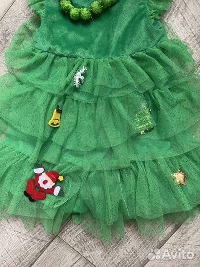 Костюм новогодний елка