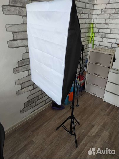 Софтбокс на 4 лампы