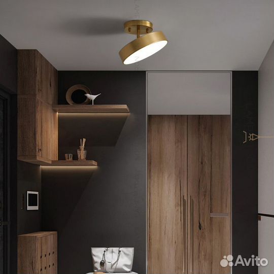 Потолочный светильник tenn C Размер M. Цвет Латунь tenn-c-m-brass