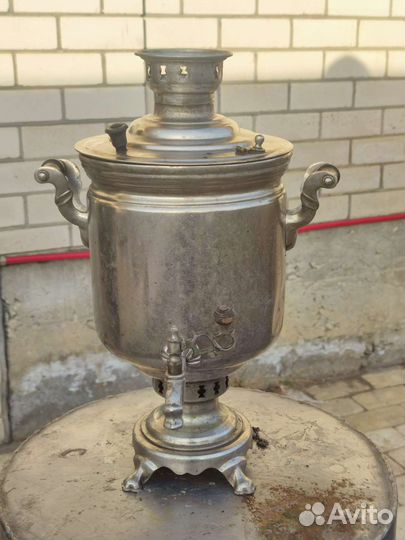 Самовар банка тульский СССР