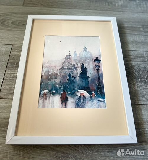 Картина акварель