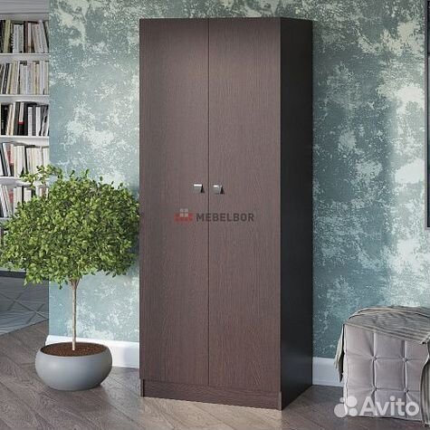 Шкаф 2-х створчатый Лофт Венге