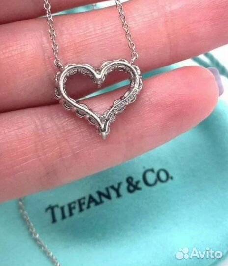 Золотое колье с бриллиантами Tiffany & Co