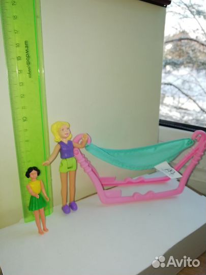 Гамак для малыша Барби+2 мини куклы