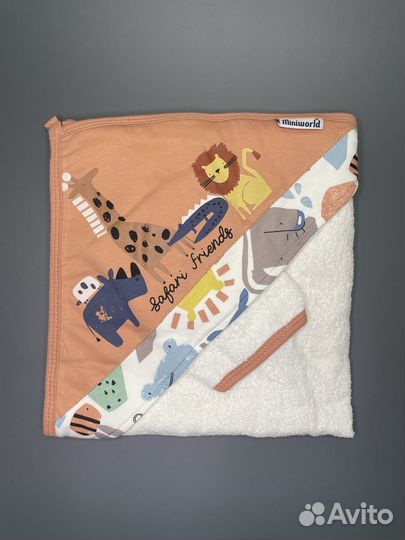 Полотенце конверт детское разные цвета турция