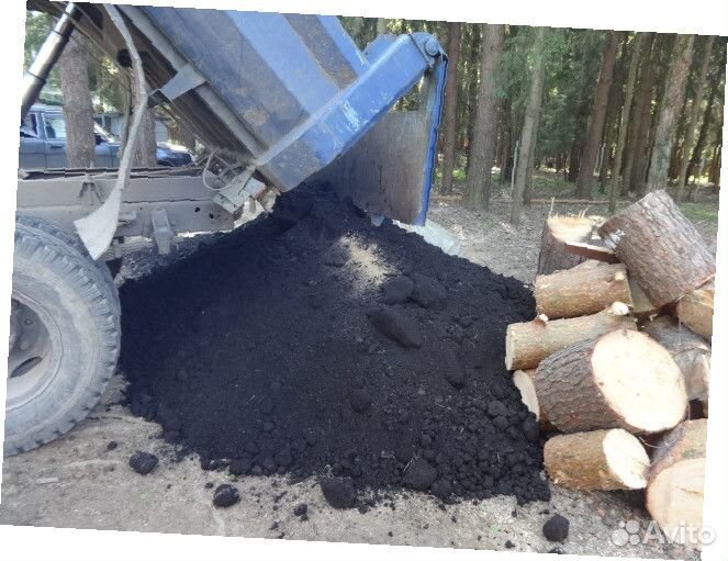 Грунт чернозем растительный садовый