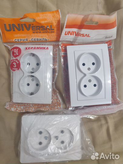 Розетка выключатель