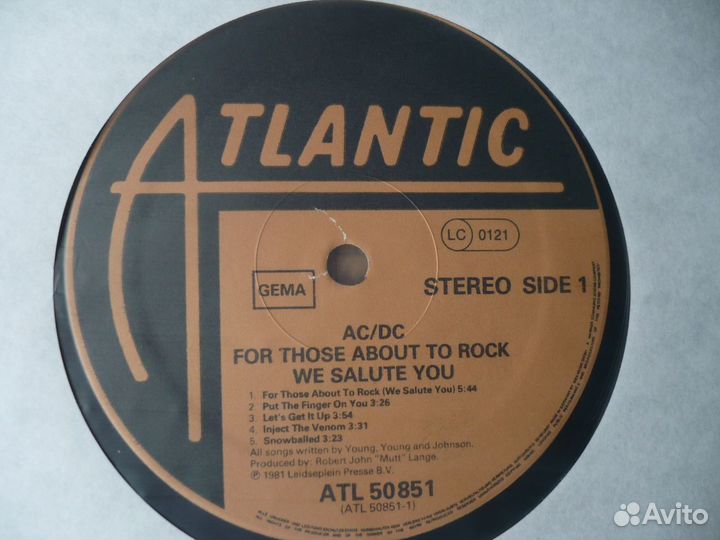 AC/DC, The Sweet. LP