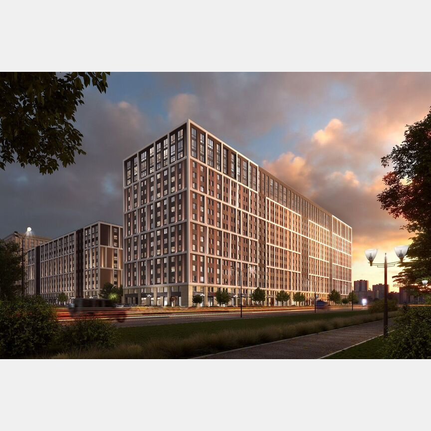 Апартаменты-студия, 31,7 м², 3/17 эт.