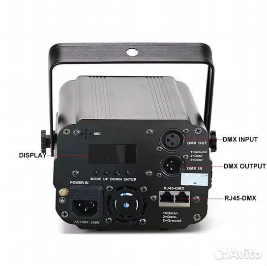 Лазер RGB DMX 1,4 Вт